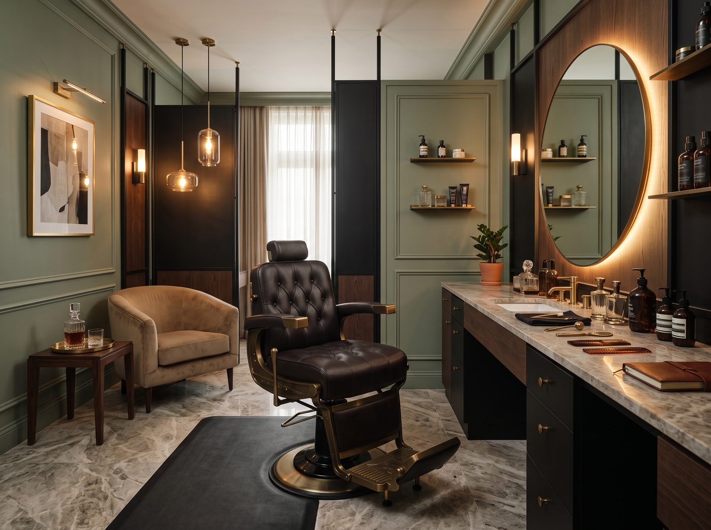Barber suite